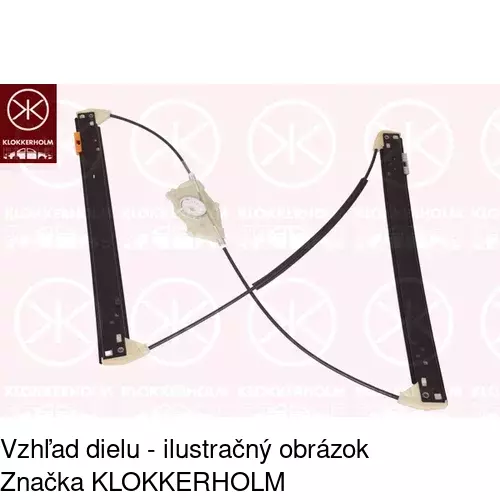 Elektrický mechanizmus okna dverí POLCAR 9580PSG2