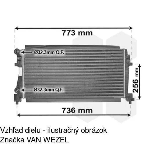 Chladiče vody 95C208-1 /POLCAR/ - obr. 4