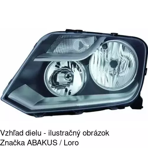 Hlavný reflektor POLCAR 95P110-V - obr. 2