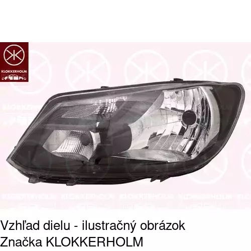 Hlavný reflektor POLCAR 95U1101H - obr. 1