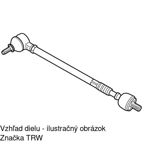 Tyč riadenia POLCAR R-201417 - obr. 2