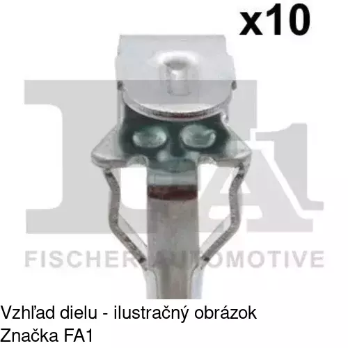 Montážny plech POLCAR RX11020