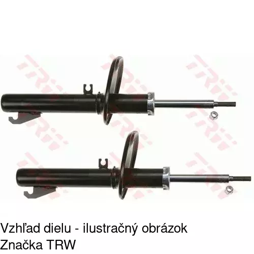 Plynový tlmič POLCAR S010274G - obr. 1