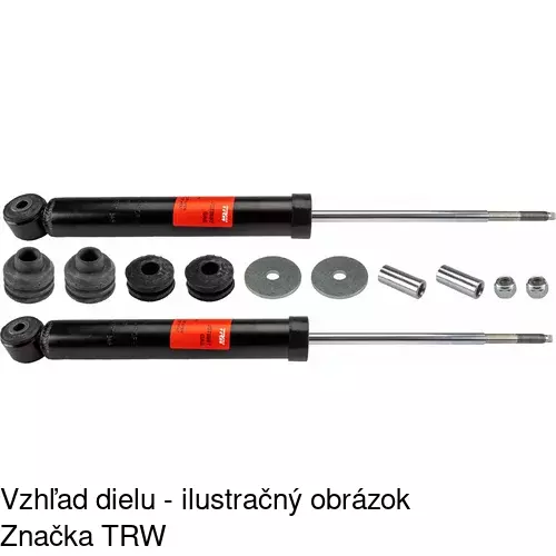 Plynový tlmič POLCAR S011360G - obr. 2