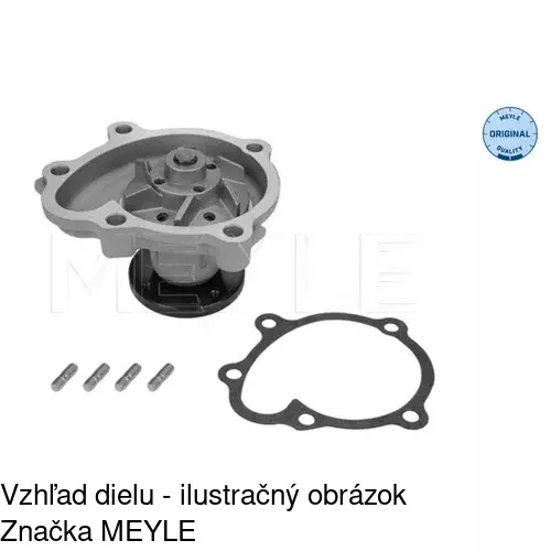 Vodné čerpadlo POLCAR S10-152 - obr. 3