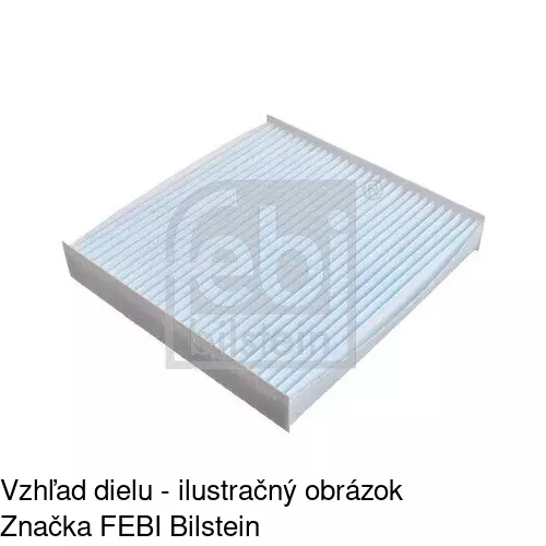 Kabínový filter s uhlíkom POLCAR S11-1031