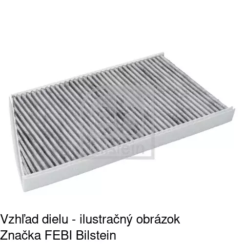 Kabínový filter s uhlíkom POLCAR S11-1056 - obr. 4