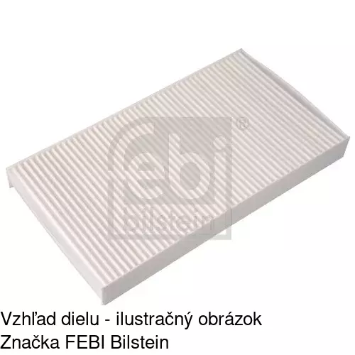 Kabínový filter s uhlíkom POLCAR S11-1059