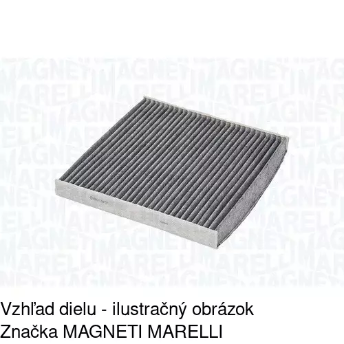 Kabínový filter s uhlíkom POLCAR S11-1067 - obr. 1