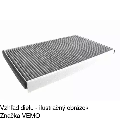 Kabínový filter s uhlíkom POLCAR S11-1077 - obr. 5