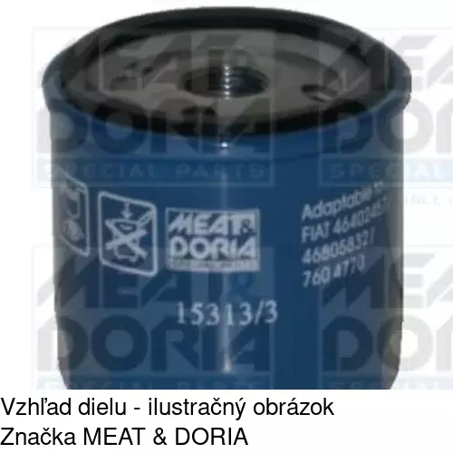 Olejový filter POLCAR S11-3026 - obr. 3