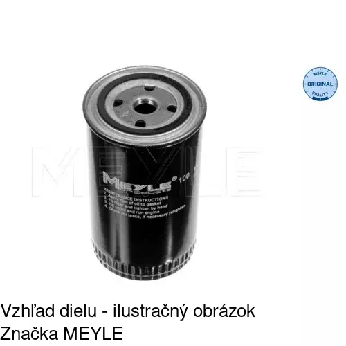 Olejový filter POLCAR S11-3028 - obr. 1