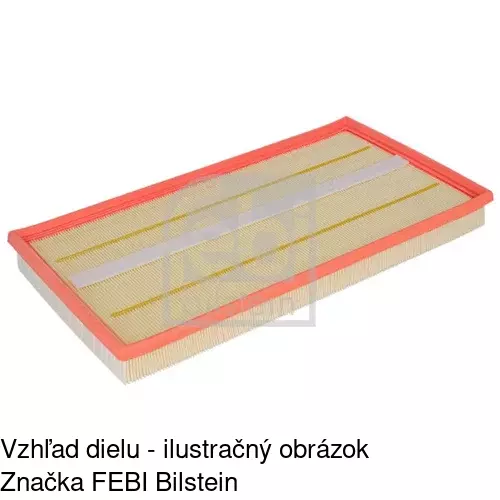 Vzduchový filter POLCAR S11-4153 - obr. 1