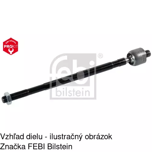 Tyč riadenia POLCAR S6040076