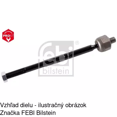 Tyč riadenia POLCAR S6055025 - obr. 1