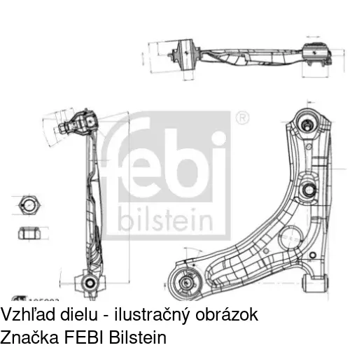 Čap ramena POLCAR S6081503