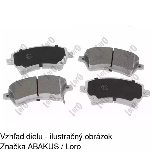 Brzdové dosky POLCAR S70-0100 - obr. 4