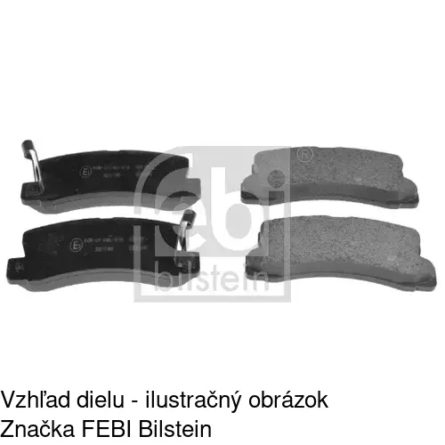 Brzdové dosky POLCAR S70-0109 - obr. 3