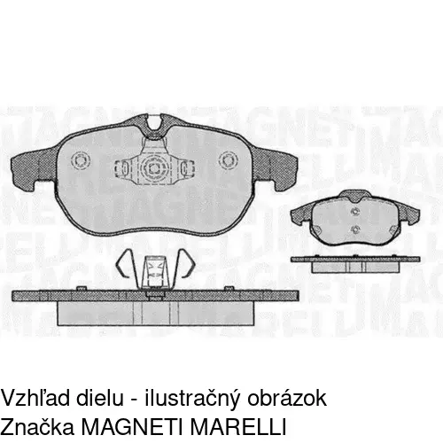 Brzdové dosky POLCAR S70-0128 - obr. 5