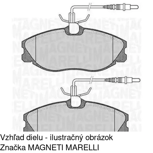 Brzdové dosky POLCAR S70-0147 - obr. 4