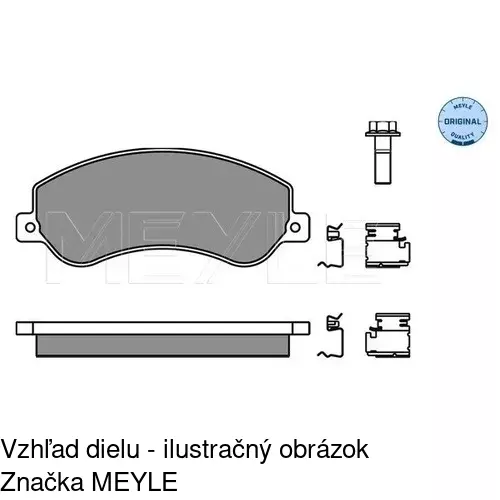 Brzdové dosky POLCAR S70-0297 - obr. 4