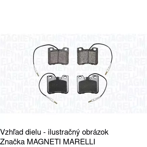 Brzdové dosky POLCAR S70-0312 - obr. 4