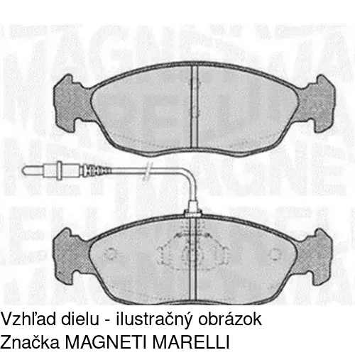 Brzdové dosky POLCAR S70-0322 - obr. 5