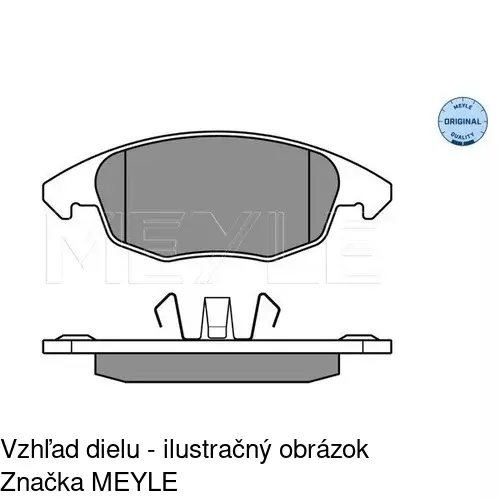 Brzdové dosky POLCAR S70-0447 - obr. 5