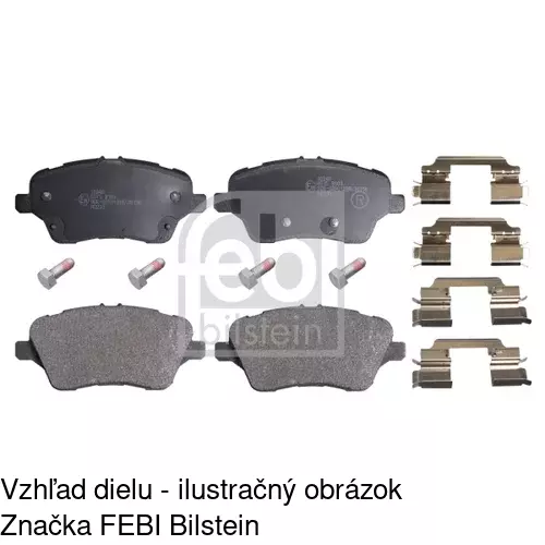 Brzdové dosky POLCAR S70-0493 - obr. 5