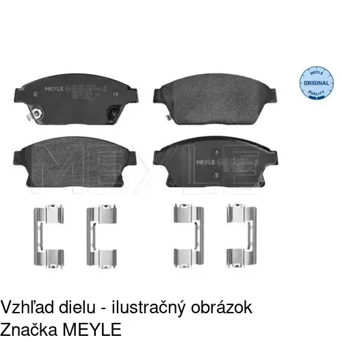 Brzdové dosky POLCAR S70-0561 - obr. 3