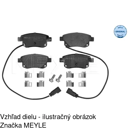 Brzdové dosky POLCAR S70-1218 - obr. 4