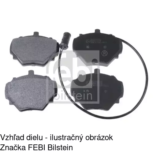 Brzdové dosky POLCAR S70-1239 - obr. 3