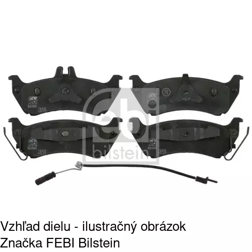 Brzdové dosky POLCAR S70-1383 - obr. 4