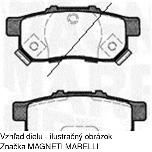 Brzdové dosky POLCAR S70-1549 - obr. 5