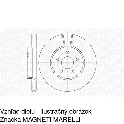 Brzdový kotúč POLCAR S71-0009 - obr. 4