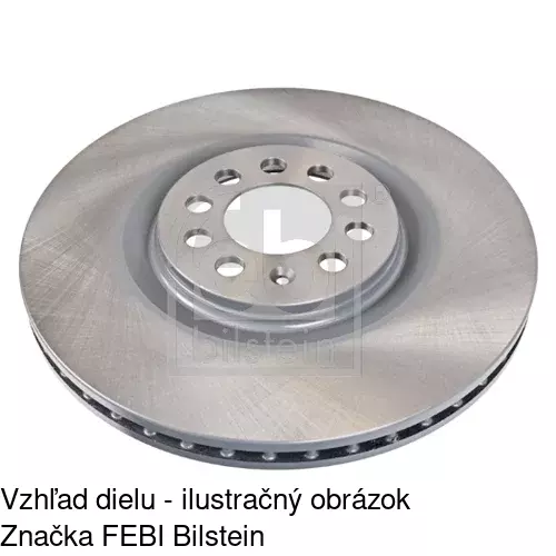 Brzdový kotúč POLCAR S71-0205 - obr. 4