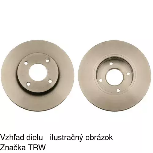 Brzdový kotúč POLCAR S71-0227 - obr. 5