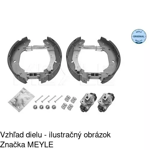 Brzdové čeľuste POLCAR S72-1091 - obr. 3