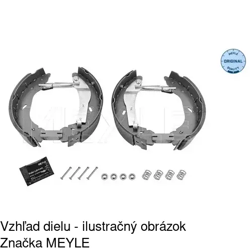 Brzdové čeľuste POLCAR S72-1095 - obr. 3