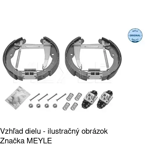 Brzdový valček POLCAR S74-0003 - obr. 2