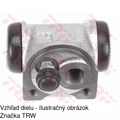 Brzdový valček POLCAR S74-0026 - obr. 5