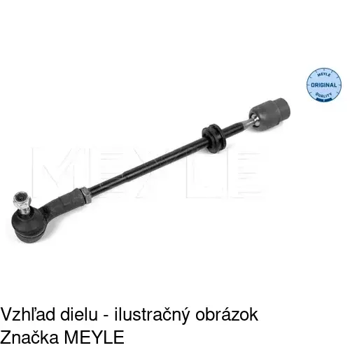 Tyč riadenia POLCAR V-405 - obr. 2