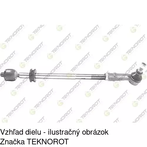 Tyč riadenia POLCAR V-721706 - obr. 2