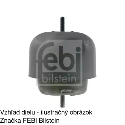 Silentblok motora POLCAR VW-EM037 - obr. 1