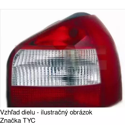 Zadné svetlo POLCAR 1323873E