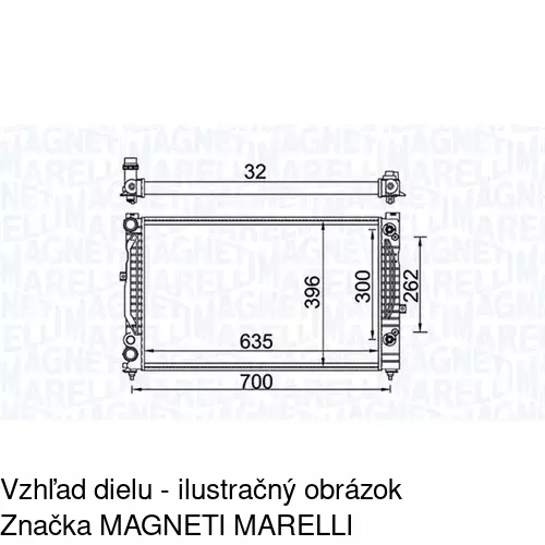 Chladiče vody POLCAR 132408-4 - obr. 1