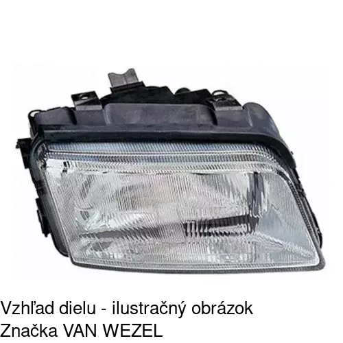 Hlavný reflektor POLCAR 1324101U