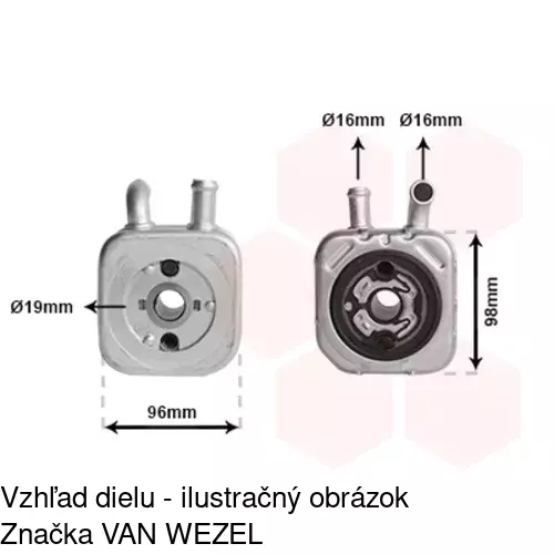 Chladiče oleja POLCAR 1325L8-2 - obr. 5