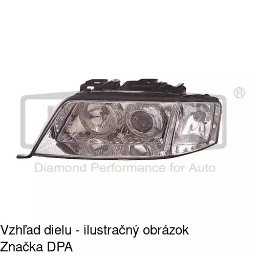 Hlavný reflektor POLCAR 1327097E