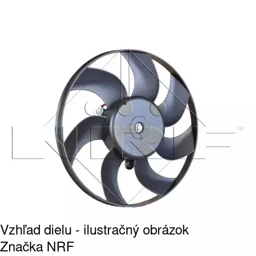 Ventilátor bez krytu / podpery POLCAR 133123U3 - obr. 3